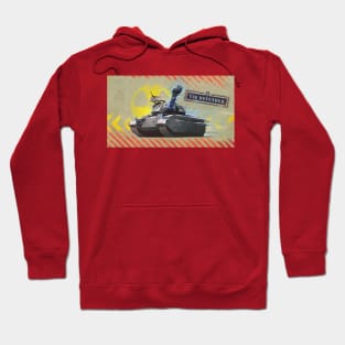 T28 DEFENDER TANK IN ACTION Hoodie